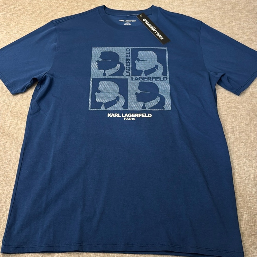 Karl Lagerfeld- (Bundle of 2) Graphic T shirts- Men’s M - NWT